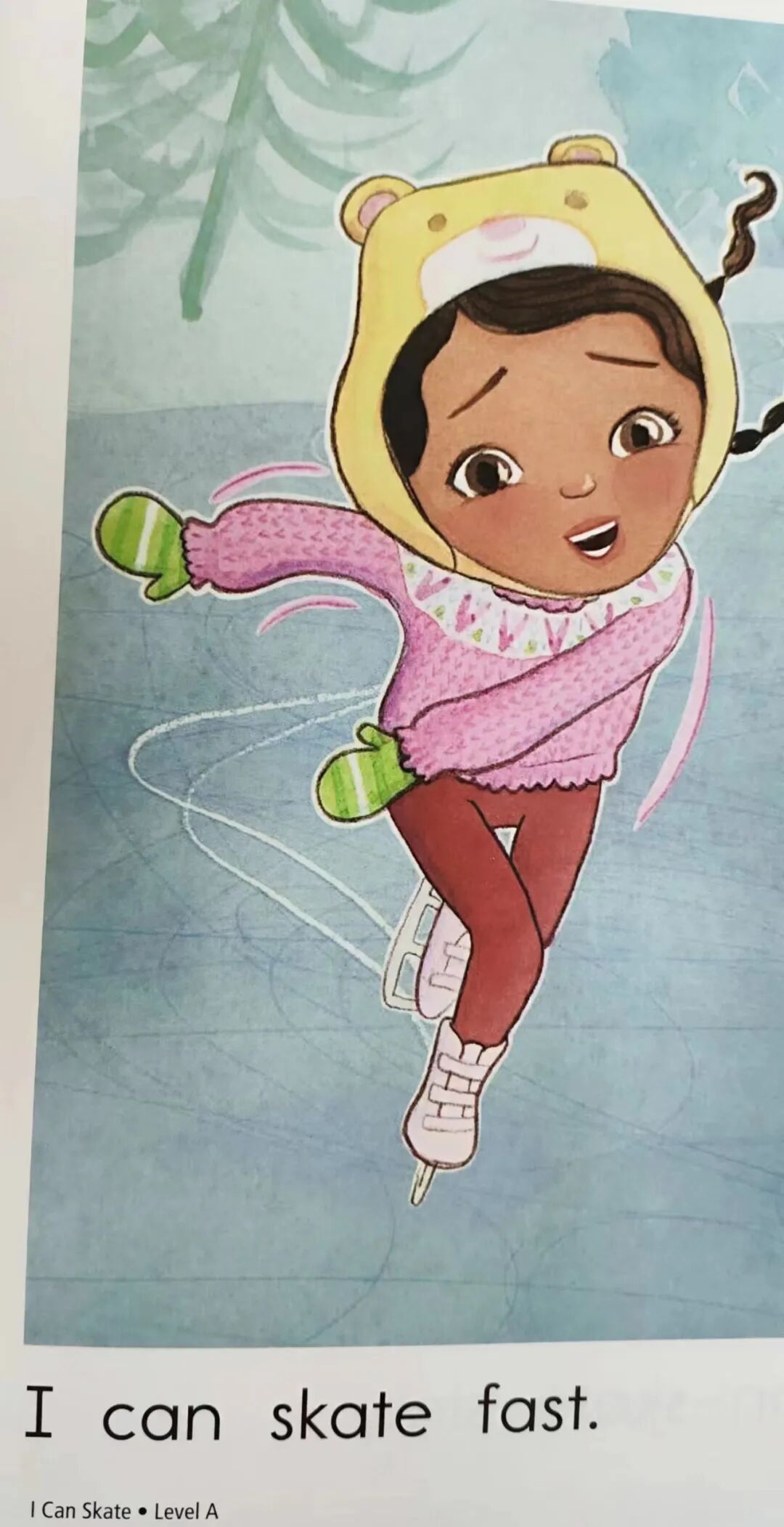 Picture Book: I Can Skate