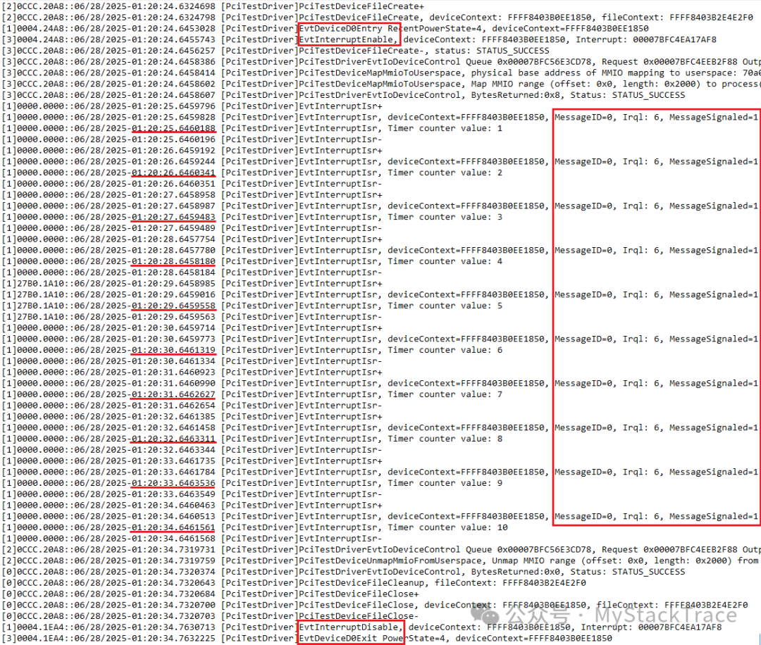 Guide to Windows PCI Device Driver Development: Interrupt Handling