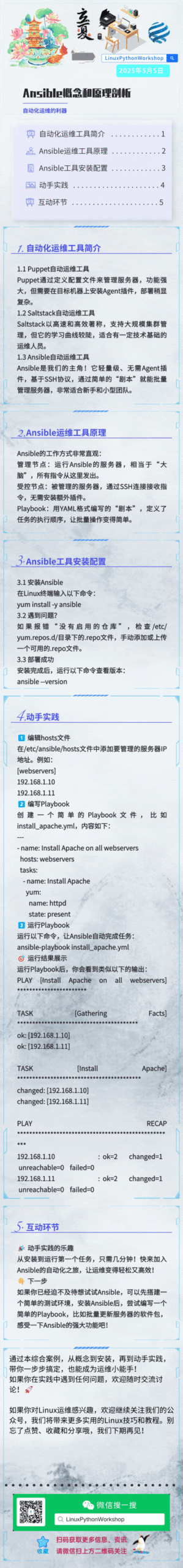 Ansible Concepts and Principles Analysis: A Powerful Tool for Automated Operations