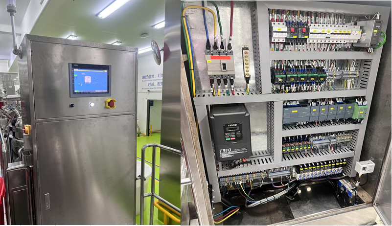Documenting Electrical Transformation: Upgrading Button Control to PLC+HMI Control