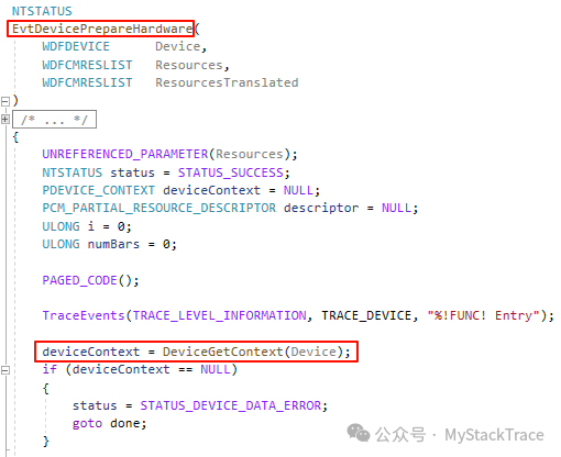 Windows PCI Device Driver Development Guide: How to Bind Context to WDF Objects