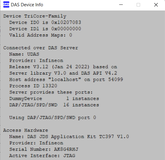 JTAG Debugging - Infineon Aurix Chips