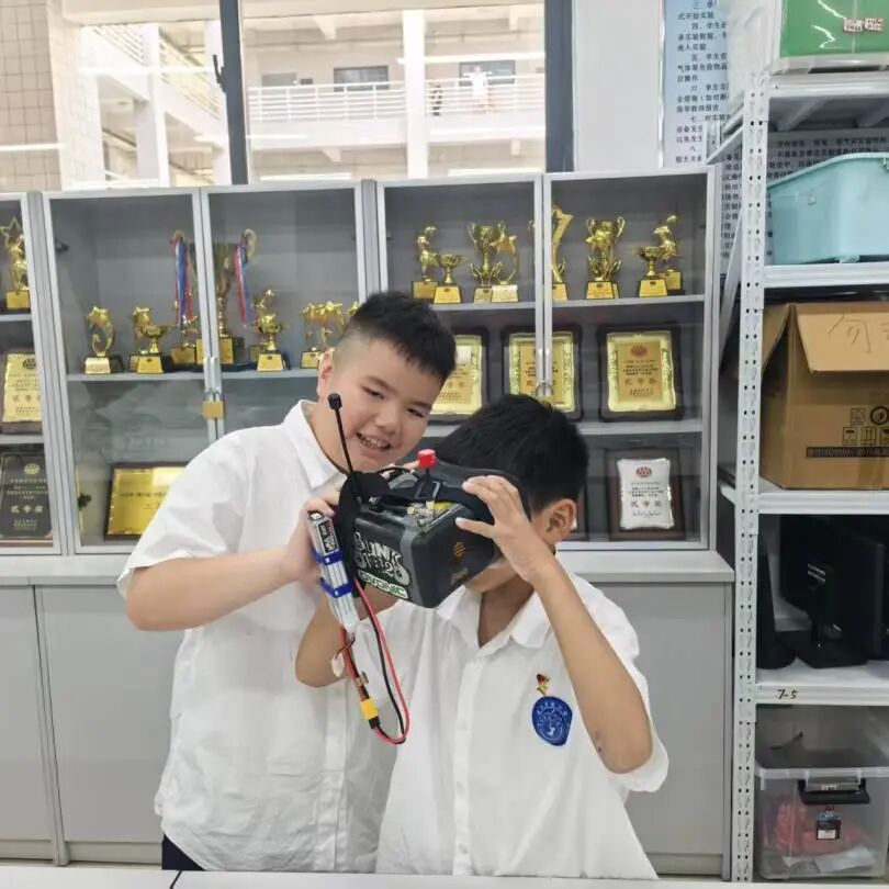 When Elementary School "AI Newbies" Meet University Laboratories