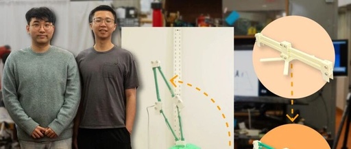 Robotic Design Enters the AI Era: Automatic Generation from Input Commands and Direct 3D Printing