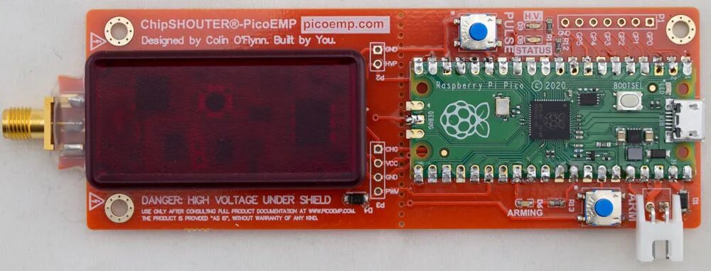 PicoEMP: A Compact and Low-Cost Open Source Electromagnetic Fault Injection Tool for Embedded Projects