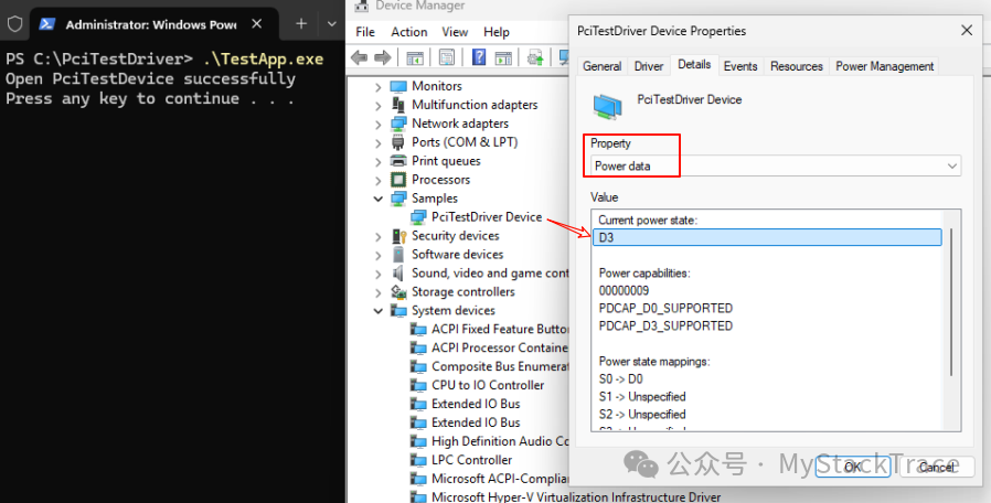 Windows PCI Device Driver Development Guide: Bringing the Device to D0 State by Opening the Device File