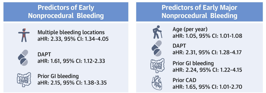 Exploring the Increased Risk of Early Non-Surgical Bleeding Related to DAPT and LAAO Postoperative Procedures