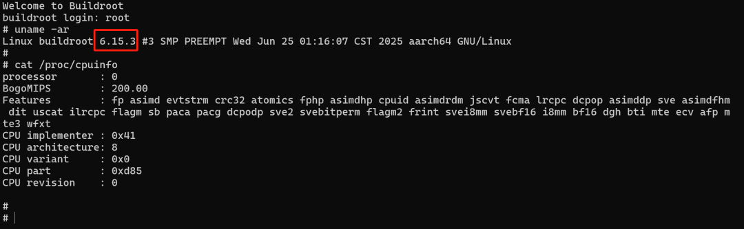 Running Linux 6.15.3 on ARM Cortex-X925 Platform (Troubleshooting Guide)