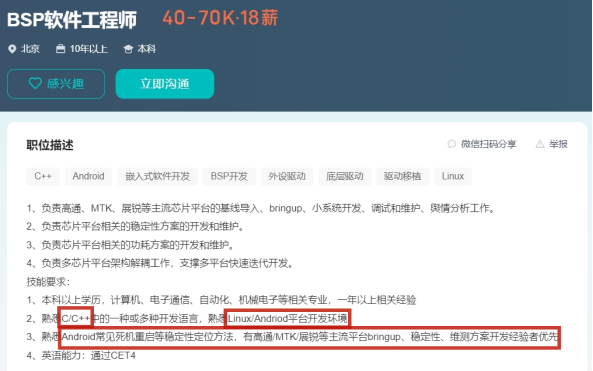 Analysis of Job Prospects for BSP Engineers in Embedded Software Development in 2026