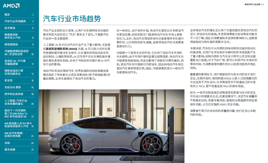 Impact Report on AI Innovations in the Automotive Industry: Effects on Adaptive and Embedded Computing - ADAS and IVX