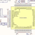 Circuit Diagram of 8-Channel DO Using STM32 Chip