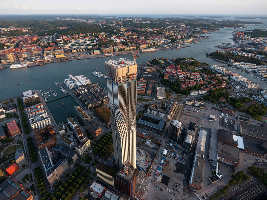 SOM's New Project: The First Tall Building in Scandinavia, Karlatornet Tower
