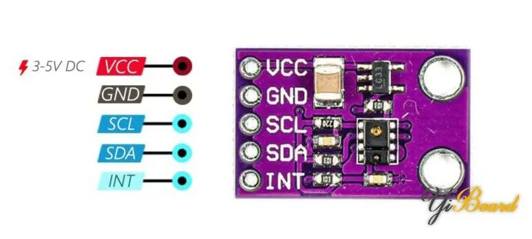 How to Connect the TMD27713 Proximity Sensor Module to an Arduino Development Board