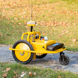 Application of Topcon TinySurveyor Automatic Marking Robot in Road Marking