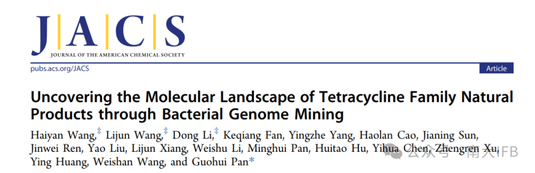 Uncovering the Molecular Landscape of Tetracycline Family Natural Products through Bacterial Genome Mining