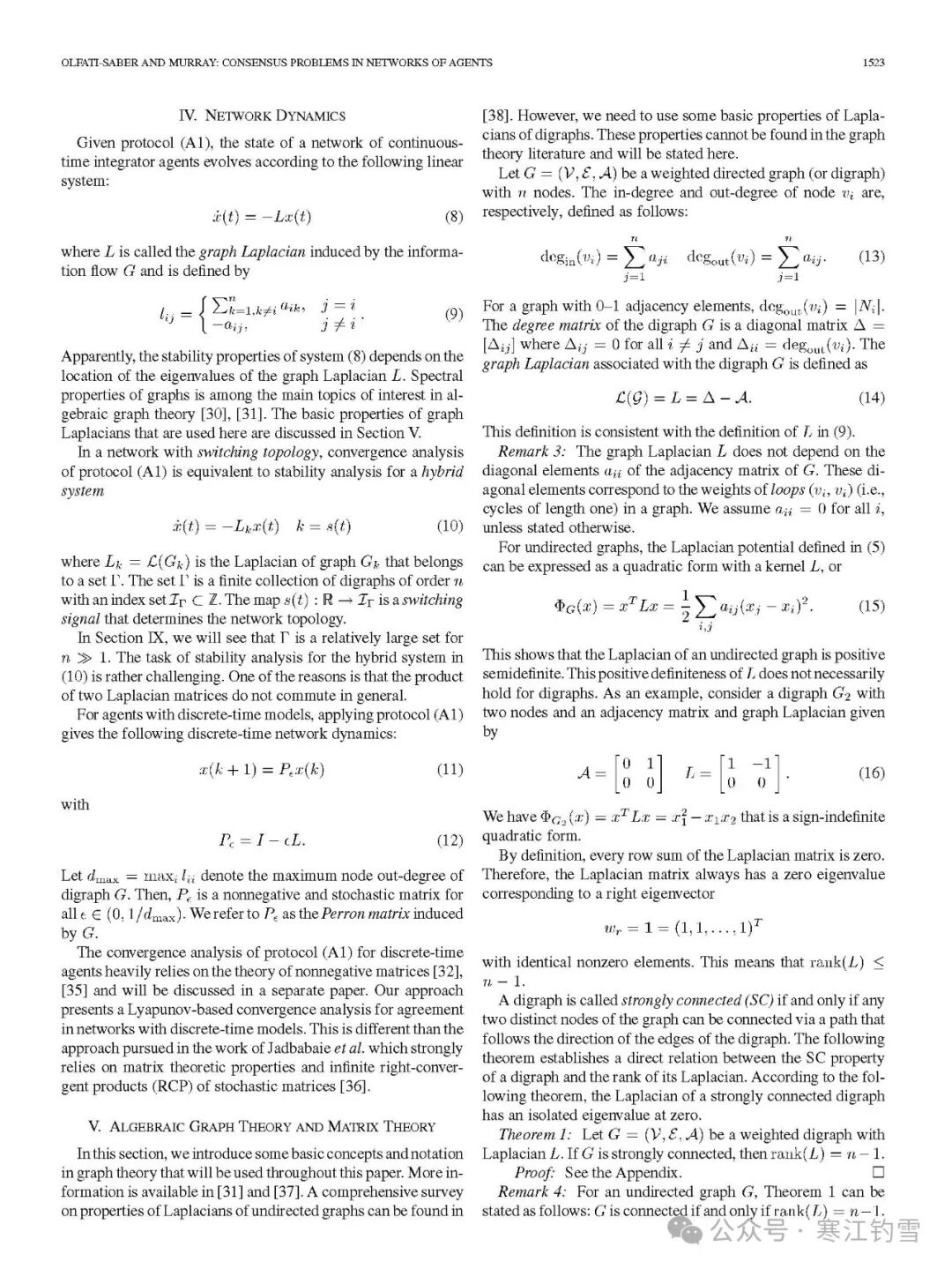 Application of Sensor Networks in Physics: A Simulation Study