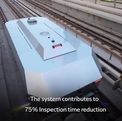 News: Dubai Metro Introduces AI Robot Inspection System / Chicago Transit Pilot DAS System / DB Cargo Launches High-Pressure Hydrogen Transport Containers