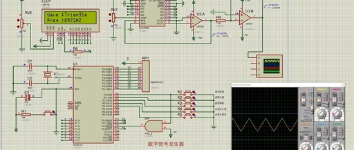 Signal Generator Based on 51 Microcontroller