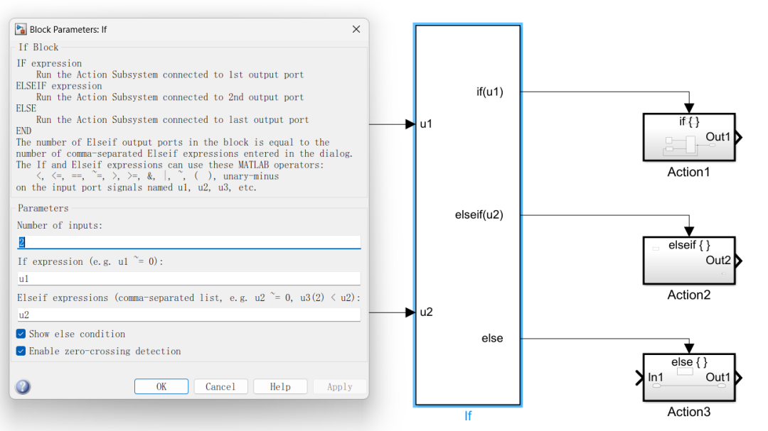 Using if-else in ECU Application Layer Model Development
