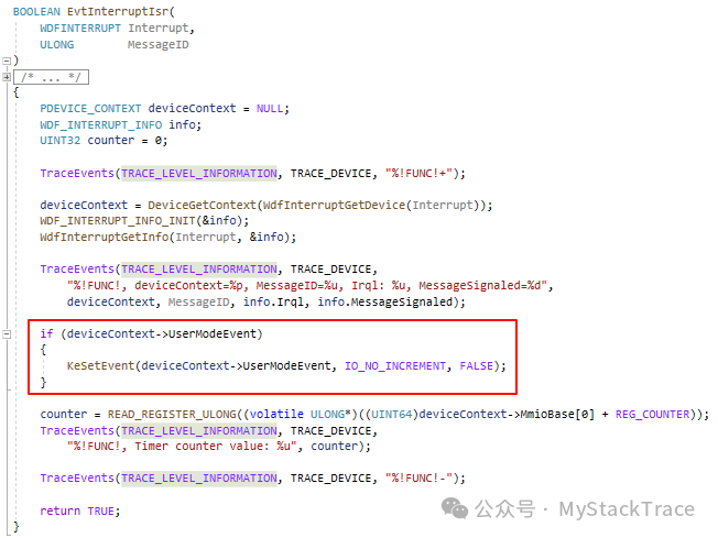 Windows PCI Device Driver Development Guide: How to Trigger User-Space Events from Interrupt Handlers