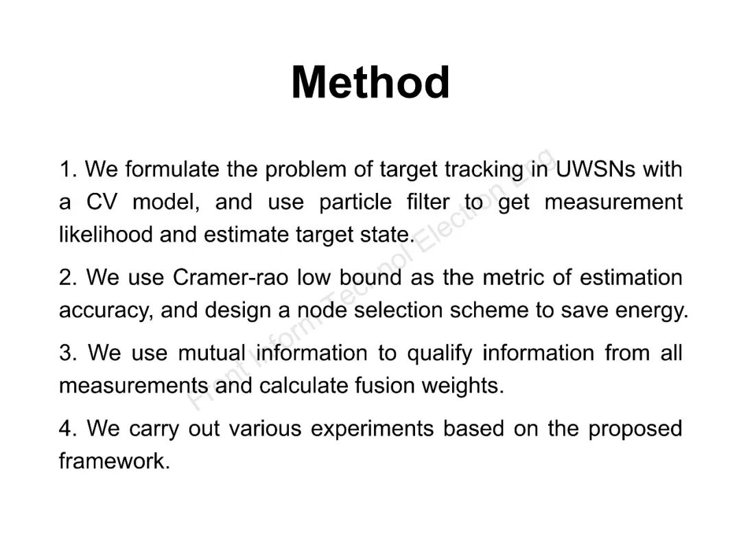 Rapid Paper | Target Tracking and Weighted Fusion in Underwater Wireless Sensor Networks Based on Mutual Information
