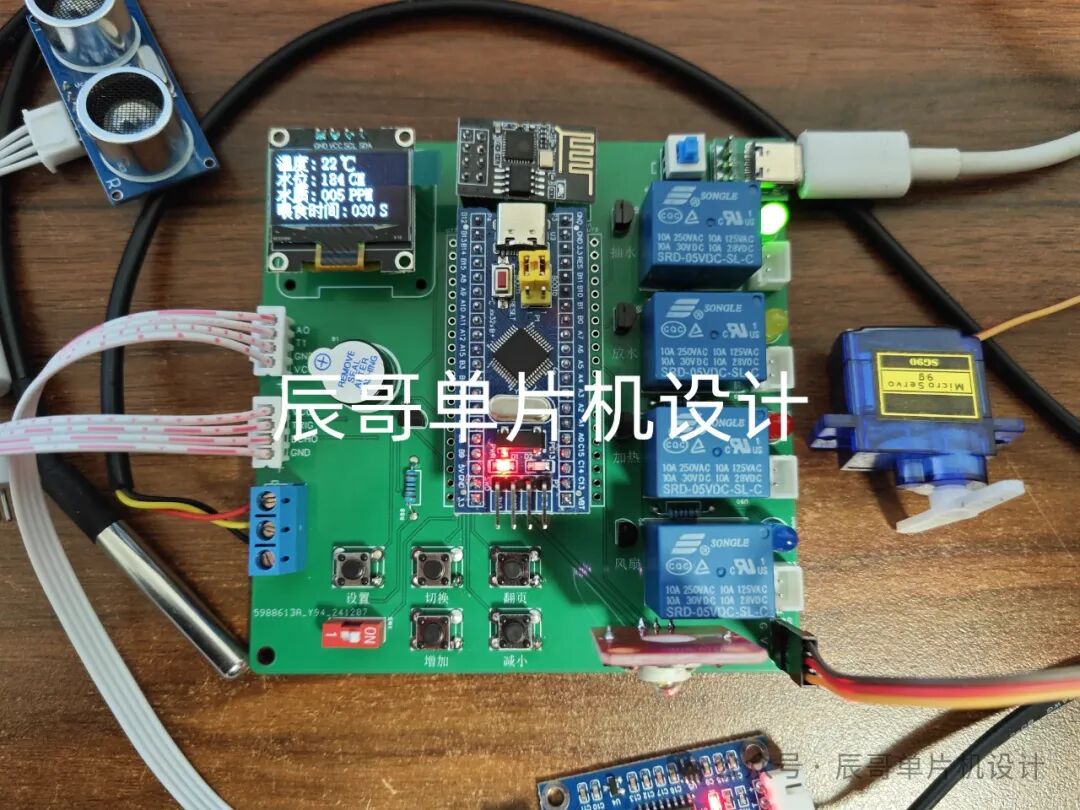 STM32 Project Share: Smart Aquarium/Aquaculture System