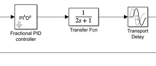 Fractional Order PID Control MATLAB Simulation Example