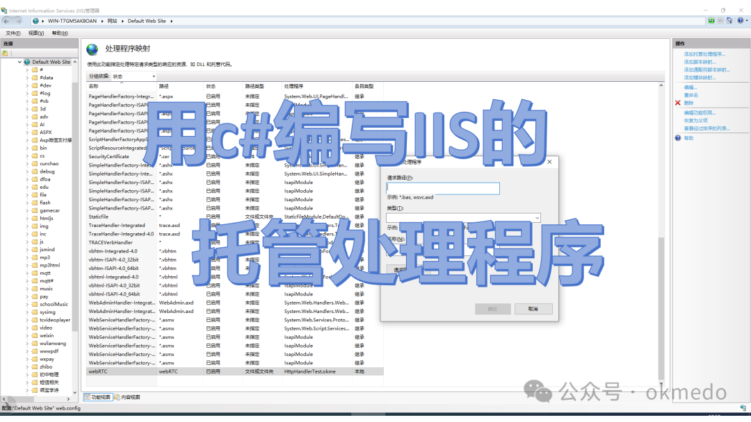 Creating an IIS Hosted Handler with C# for Special Requests