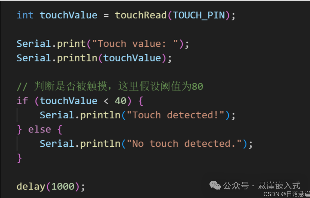 Using the Built-in Touch Function of ESP32