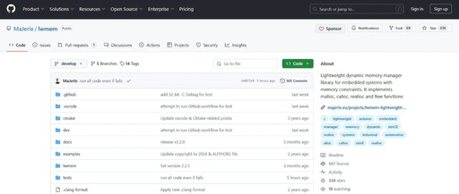 LWMEM: A Powerful Memory Management Tool for Embedded Systems