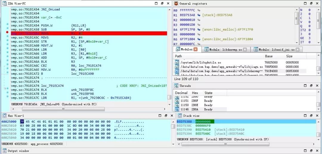 C/C++ Code Virtualization Protection in Mobile Applications
