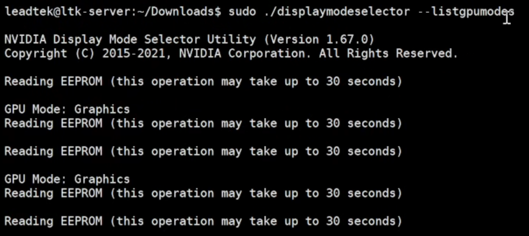 Virtualization Tutorial (10): Guide to Using the NVIDIA Display Mode Selector Tool