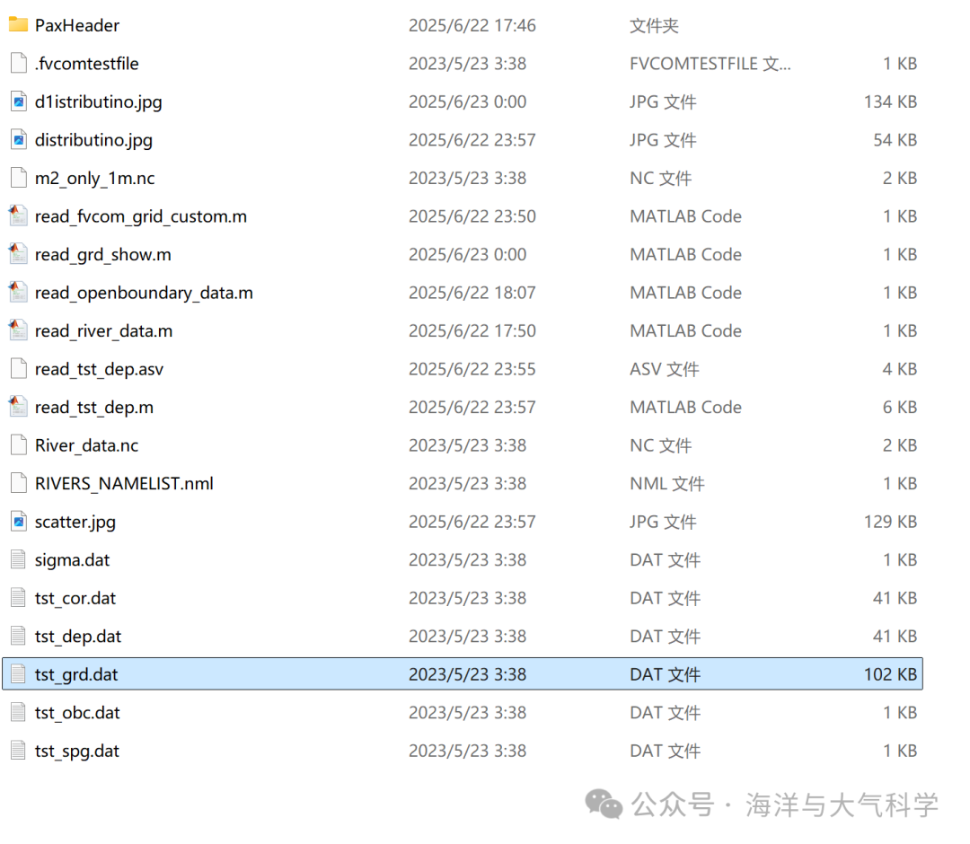 MATLAB Code for FVCOM River Example Grid and Depth Display