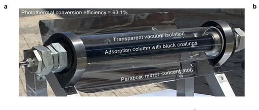 DAC Literature Sharing - Nature Communications: Solar-Driven Water Vapor Co-Capture Carbon, DAC Technology Breakthrough Overcomes Renewable Energy Consumption Bottleneck, Co-Production of Pure Water