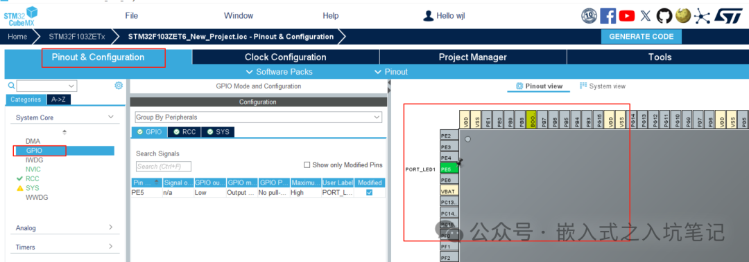 STM32CUBEMX Tutorial 2 — Using GPIO for Input/Output
