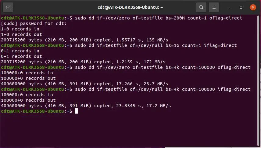 Compatibility Testing of YMTC eMMC EC150 with Rockchip RK3568: Performance Analysis Across Multiple Systems