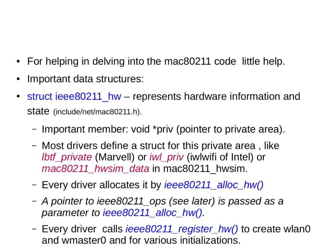 Advanced Topics in Linux Kernel Networking: Linux Wireless