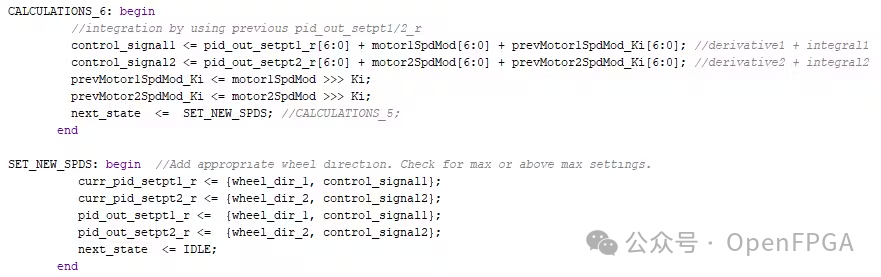 FPGA Design of RTL-Level Robot Motor Controller