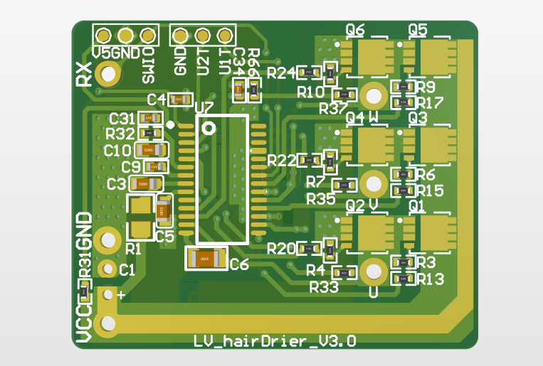 Open Source 100,000 RPM Ultra-Compact PCBA Brushless Motor Drive Solution with Integrated Pre-driver Op-Amp LDO and Ultra-Simplified BOM!