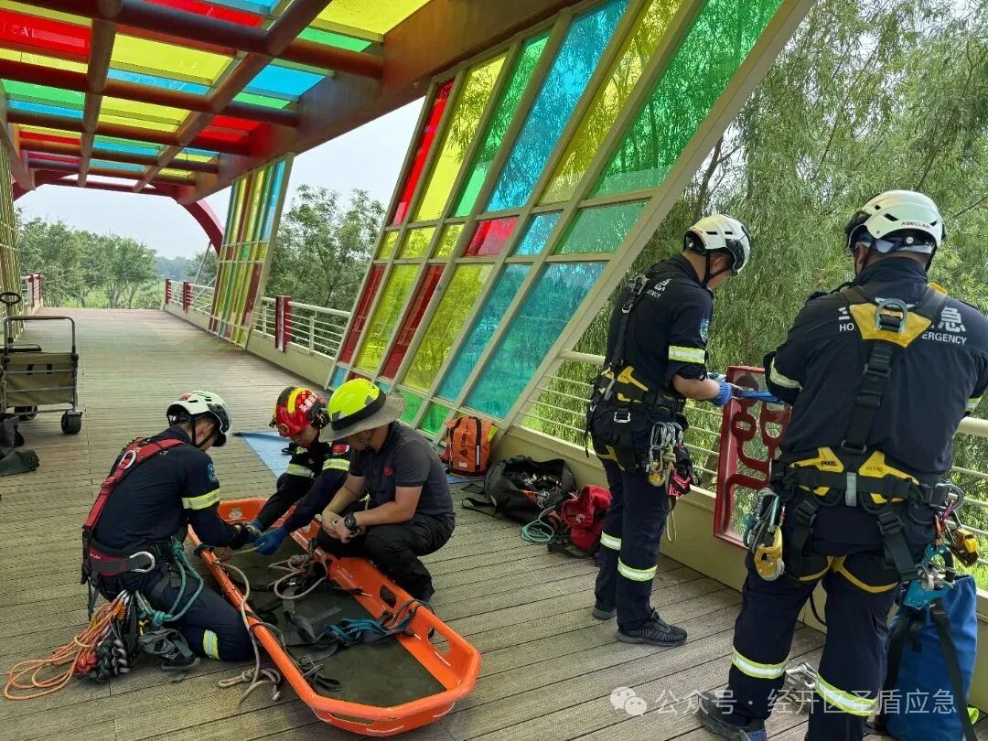 Forging Professional Rescue Specialists: Successful Completion of DRT Rope Training in the Economic Development Zone