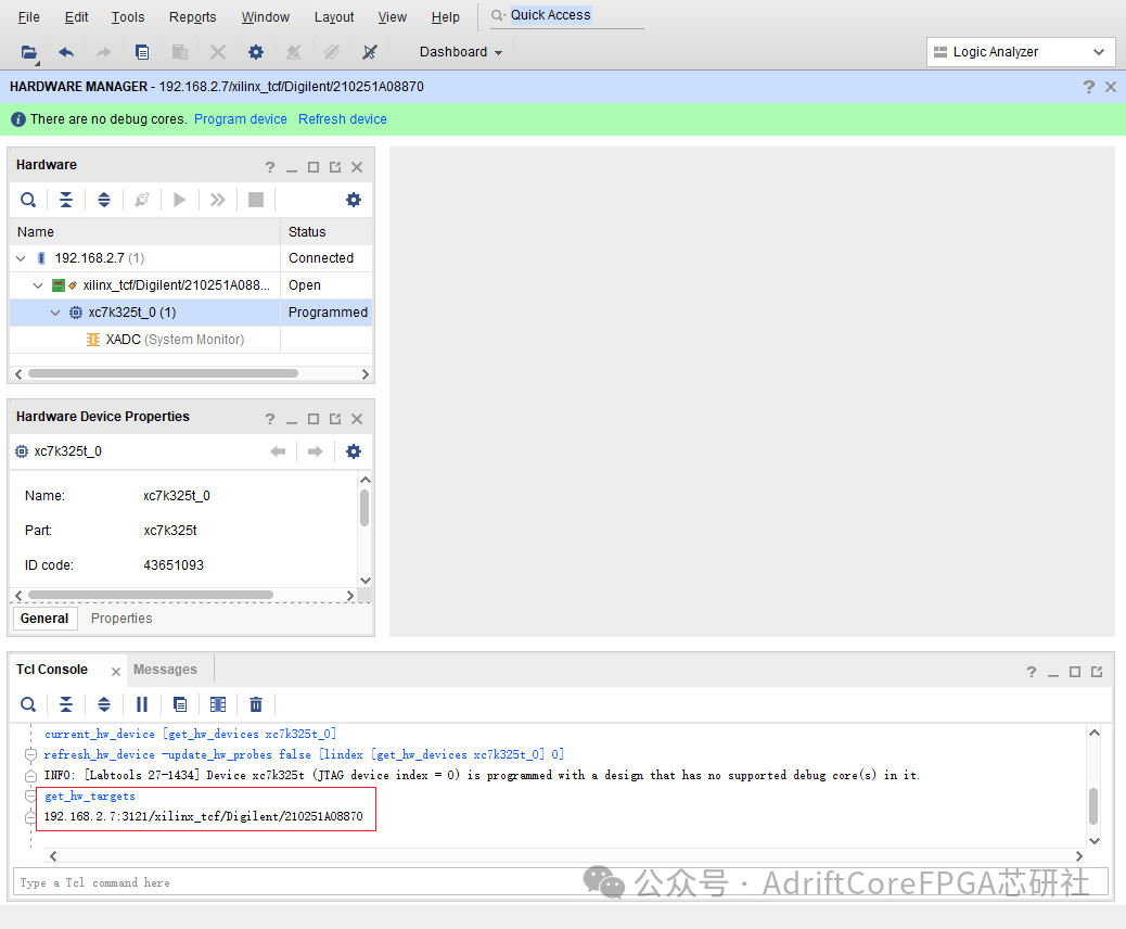EDA Toolchain: FPGA Remote Debugging Guide for Automated Bitstream Programming