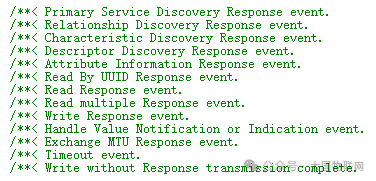 What BLE Events Does Nordic Have? When Are They Triggered?