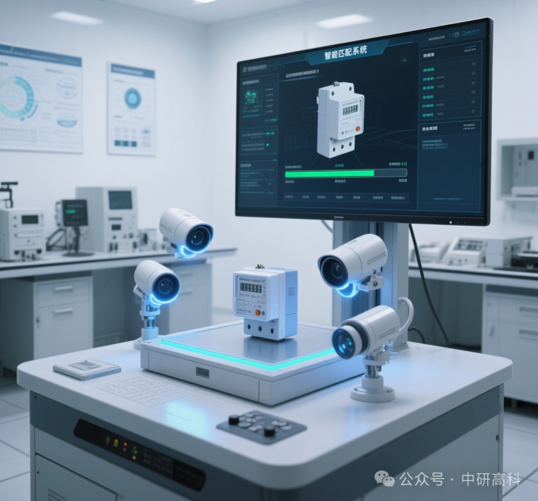 Smart Meter Production Line: PLC Vision-Guided Laser Marking Positioning System