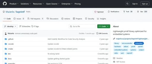 LWPrintf: A Lightweight printf Solution Designed for Embedded Systems for Efficient and Simplified Output!