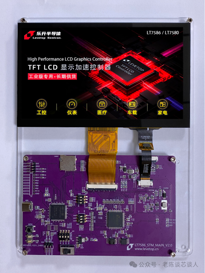 Dedicated Display Control Chips for 10.1-inch TFT-LCD