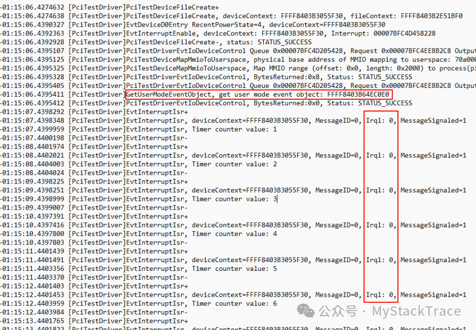 Windows PCI Device Driver Development Guide: How to Trigger User-Space Events from Interrupt Handlers