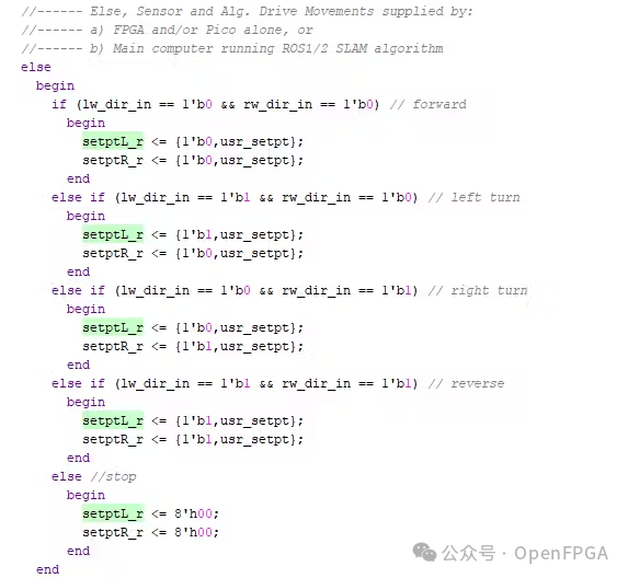 FPGA Design of RTL-Level Robot Motor Controller