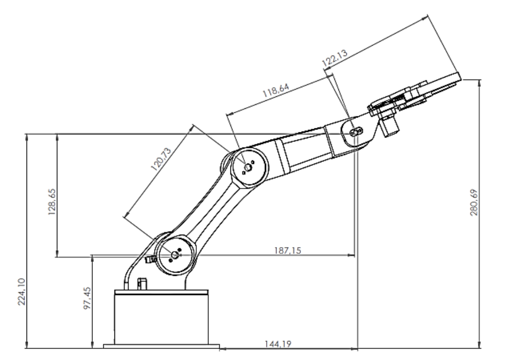 Design of a Small Robotic Arm Based on Inverse Kinematics and Its Application in Grasping and Placing Tasks