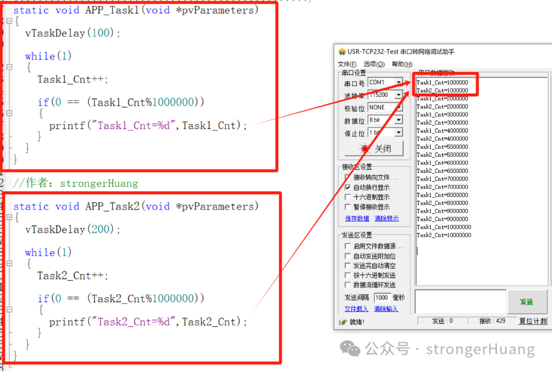 RTOS Task Execution Order with Equal Priorities